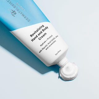 travel size AHA glycolic acid hand lotion body lotion clean ingredients leaping bunny paraben phthalate free dermatologist aloe