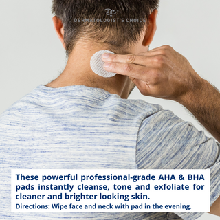 Glycolic TCA Peel Pads Extra-Strength Peel with salicylic acid