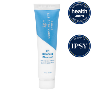 Travel Size pH Balanced Cleanser with Glycolic Acid (AHA)