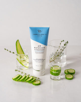 How to achieve clear skin with the pH Balanced Cleanser.