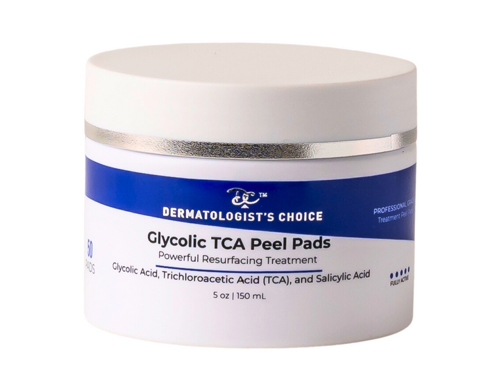Glycolic TCA Peel Pads with salicylic acid