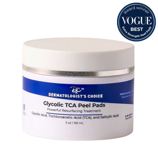 Glycolic TCA Peel Pads Extra-Strength Peel with salicylic acid