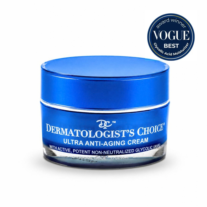 Ultra Anti-Aging Cream Extra-Strength Exfoliating Moisturizer with non-neutralized glycolic acid (AHA)