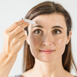 TCA Advanced Peel Solution applying on face