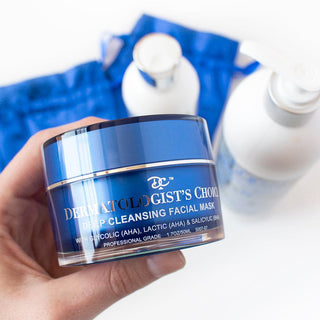 detoxifying face mask  lactic acid salicylic acid  glycolic acid  AHA BHA